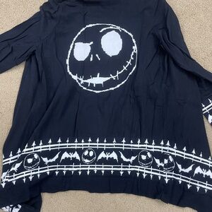 Disney Black Nightmare Before Christmas cardigan
